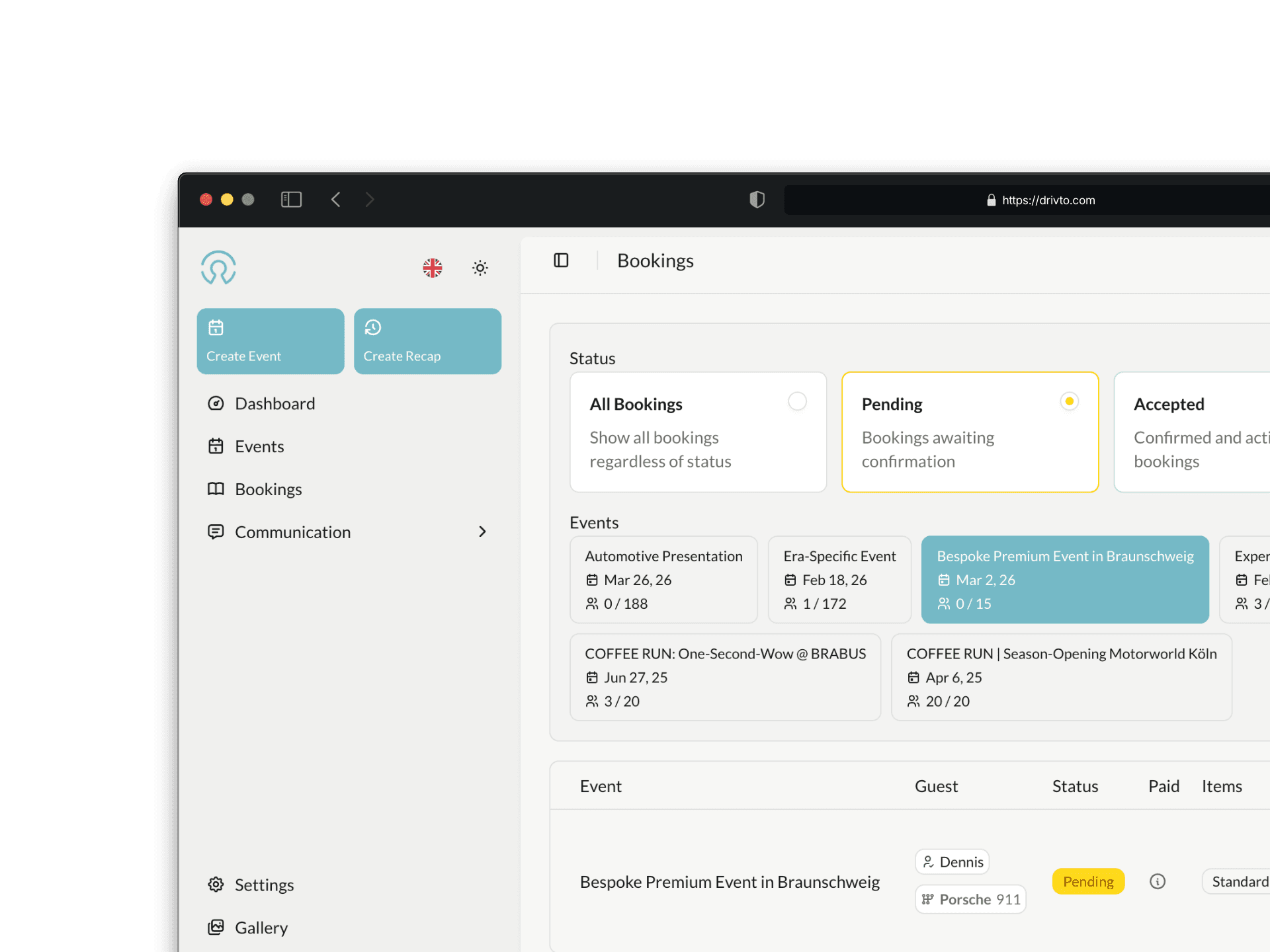 Lead & Guest Management
