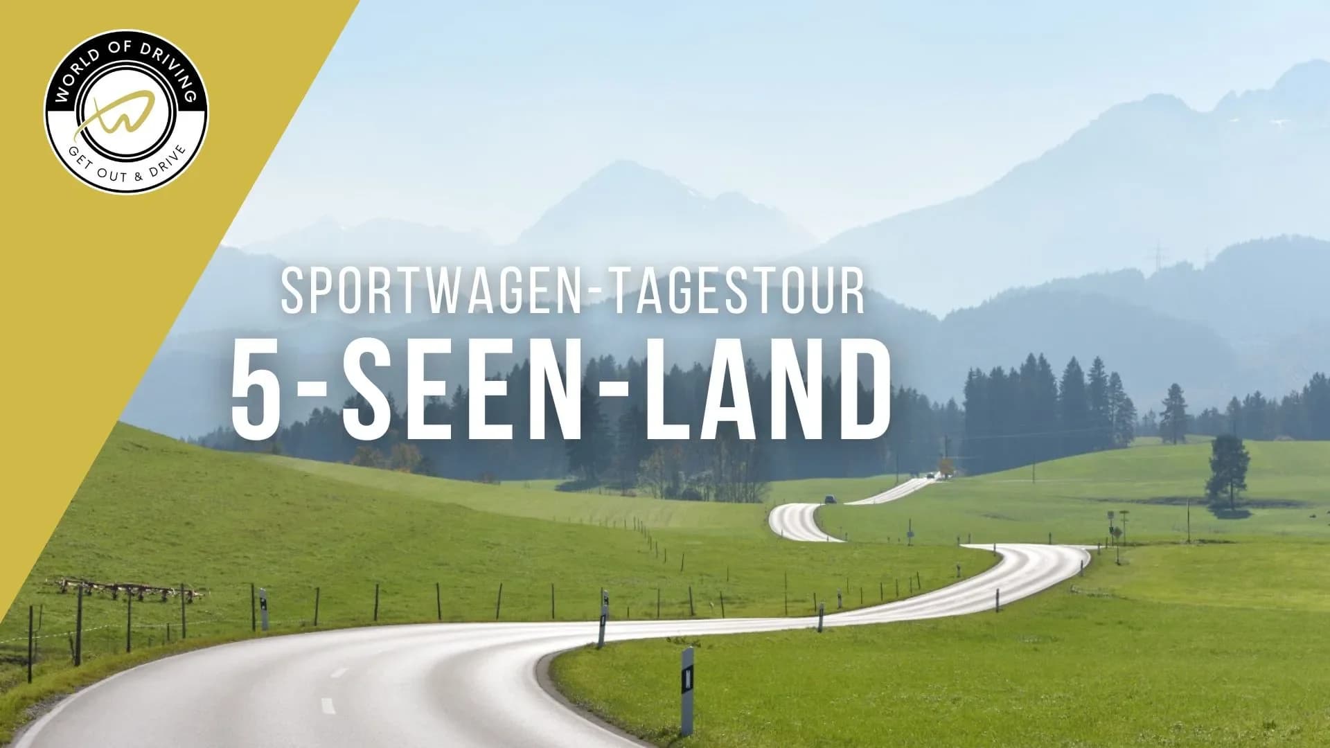 Sportwagentour 5-SEEN-LAND - Tagestour